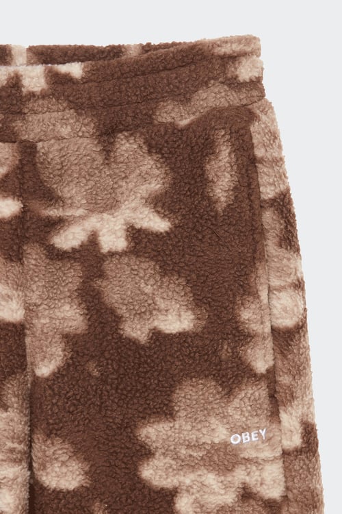 OBEY Pantalon Marron