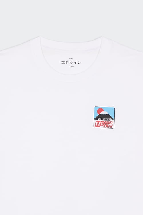 EDWIN T-shirt Blanc