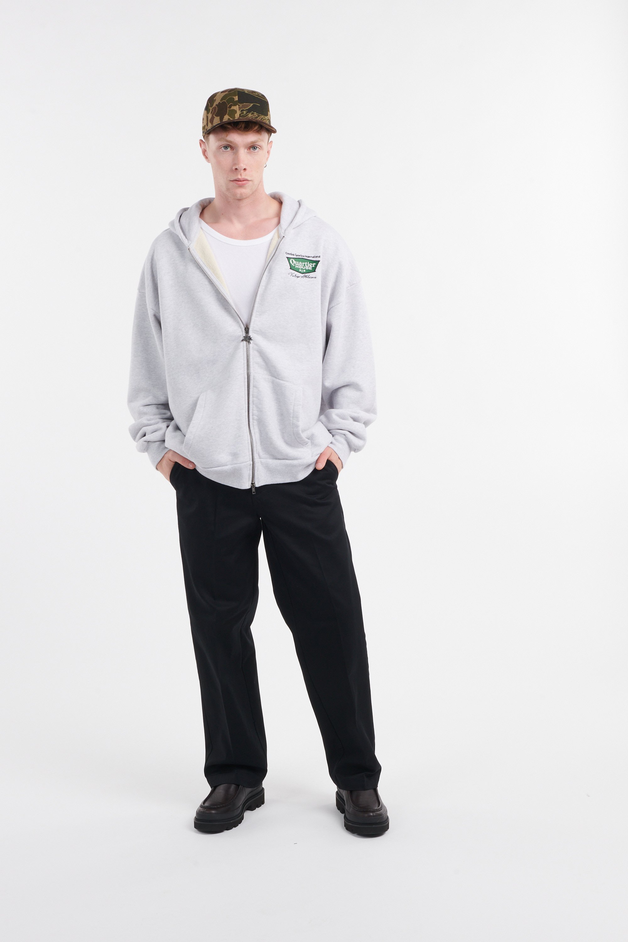 Hoodie | Grey by GOODIES SPORTIVE Hoodie Grey