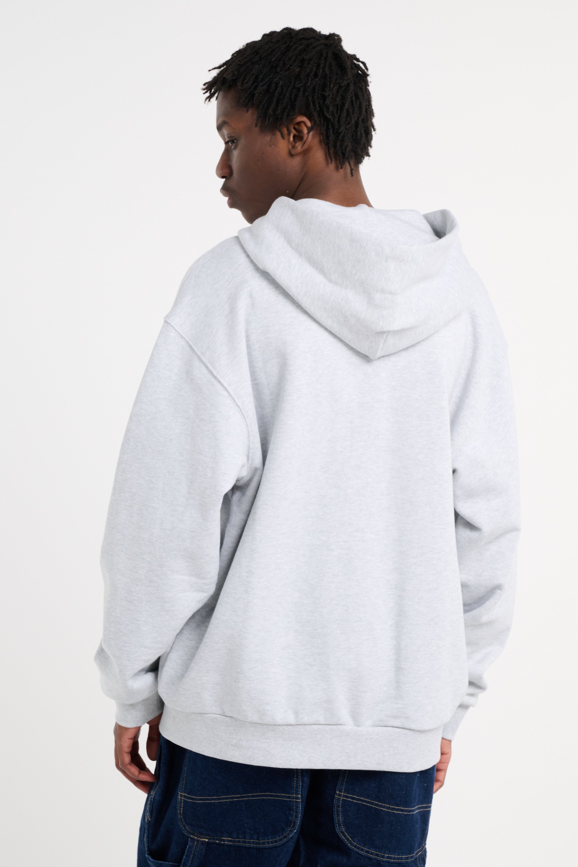 Hoodie zippé Gris