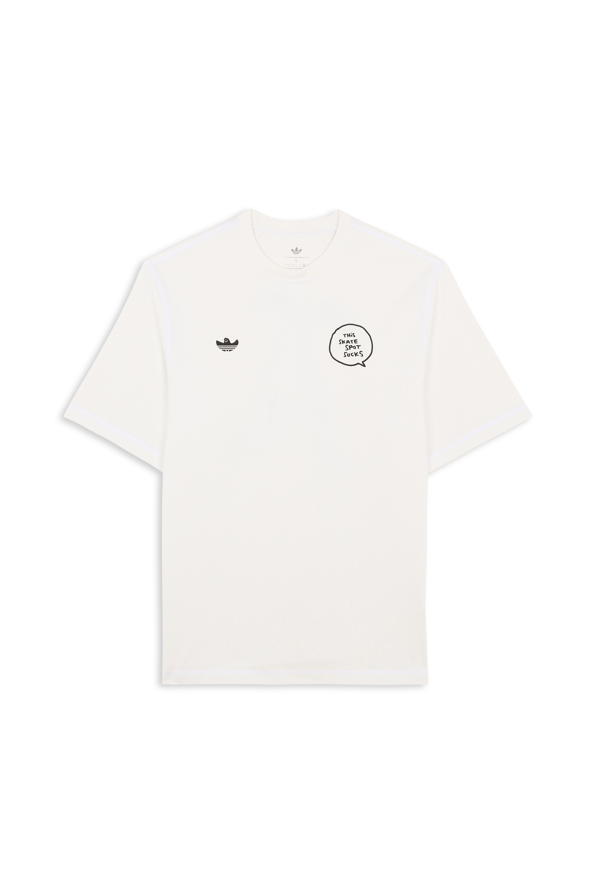T-shirt GONZ GRA TEE 1 Blanc
