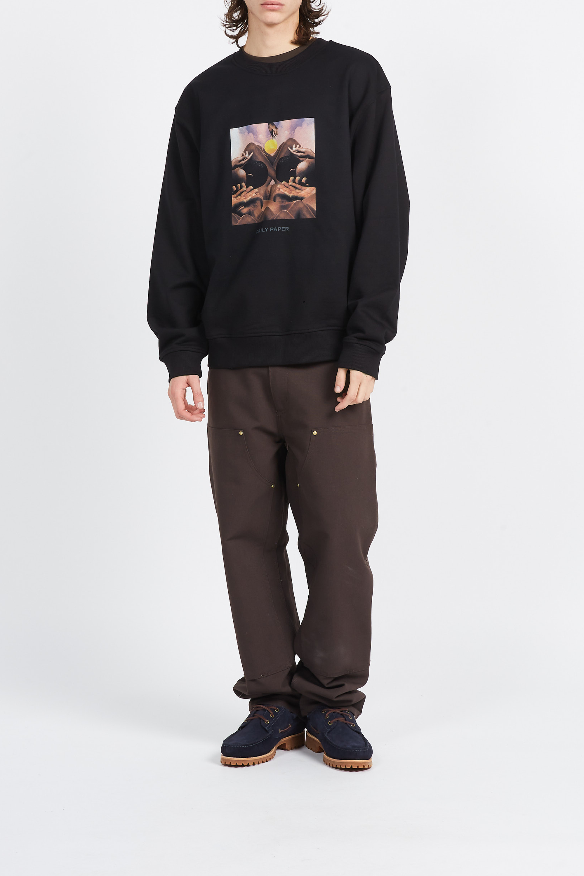 Sweatshirt DAILY PAPER Noir