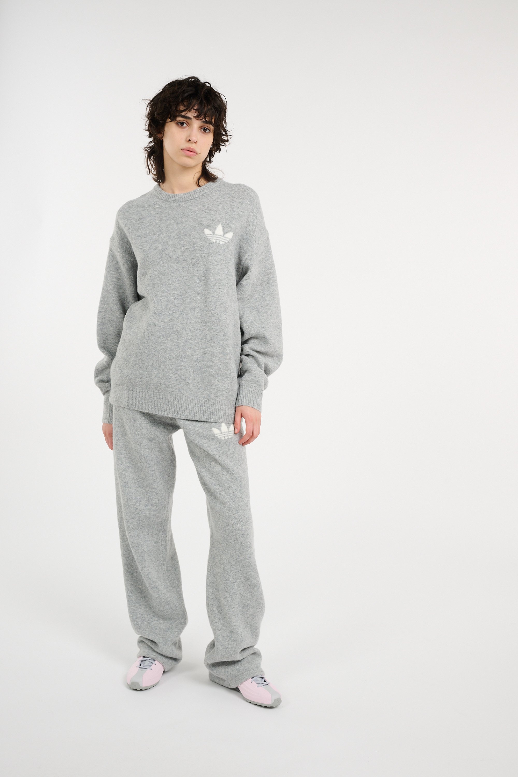 Pantalon de survêtement  ADIDAS Gris
