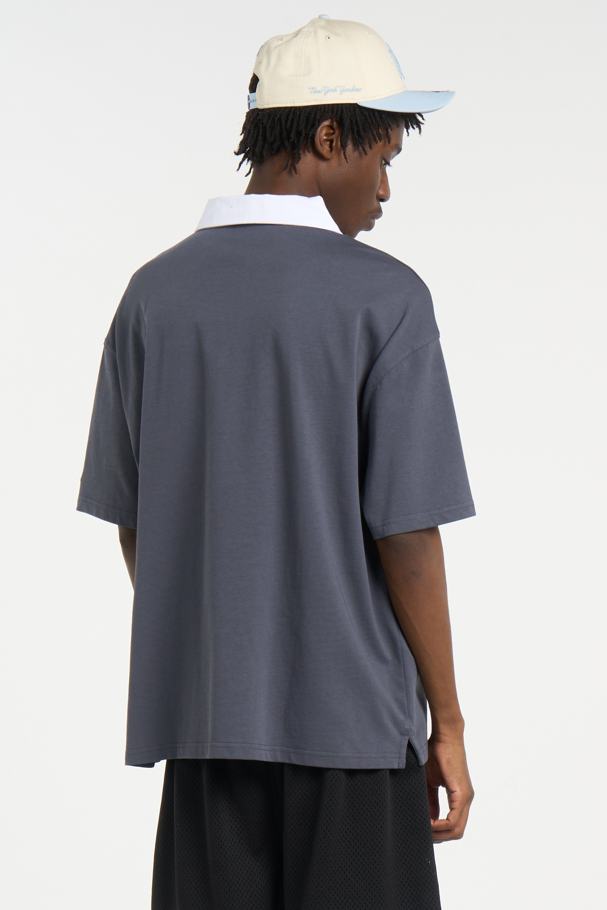 Short-sleeved polo shirt | Blue NEW ERA Men