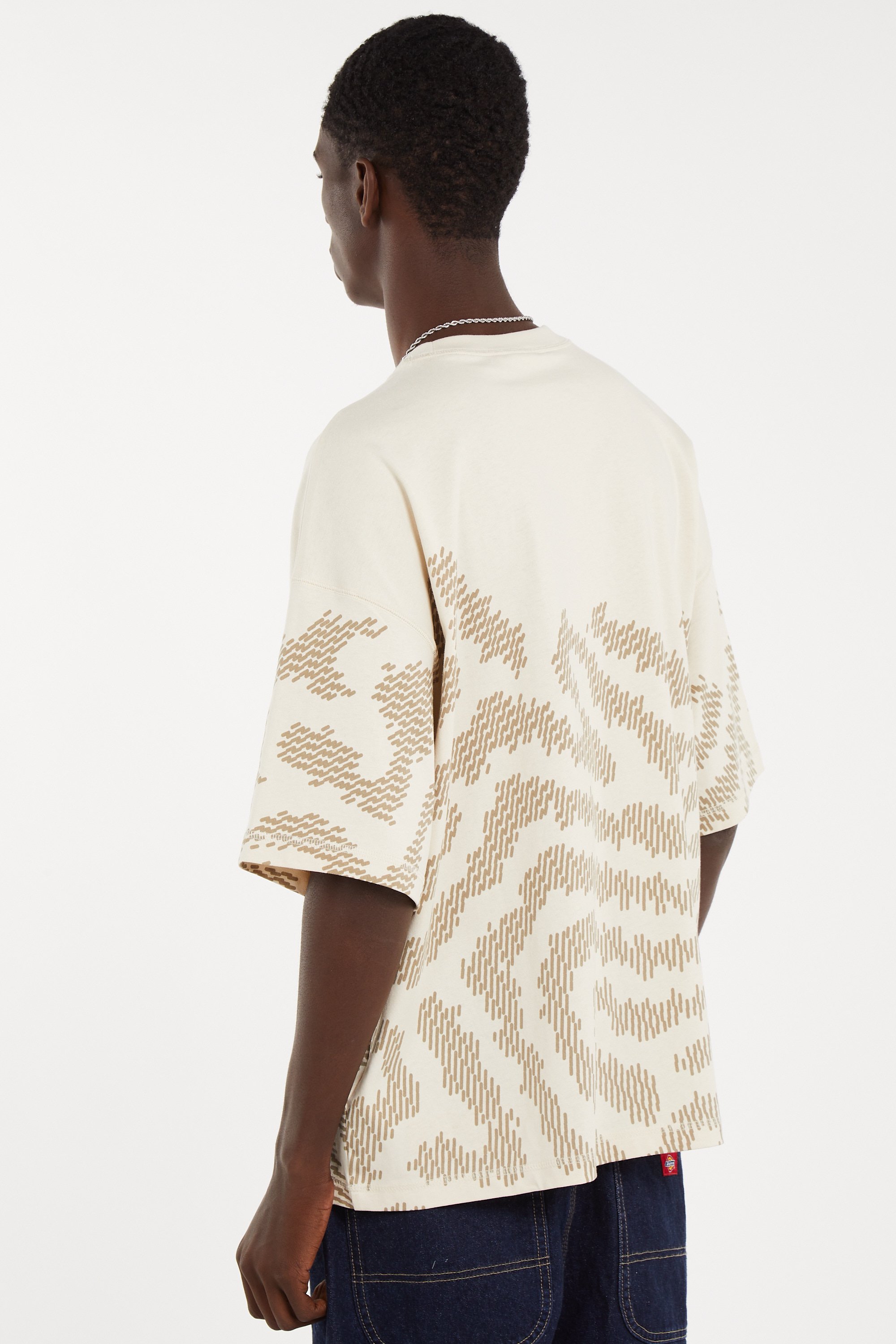Regular-fit round-neck cotton T-shirt | Beige PUMA Men
