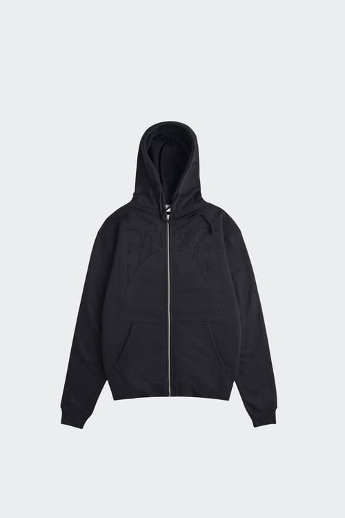 RAVE Hoodie zippé Noir