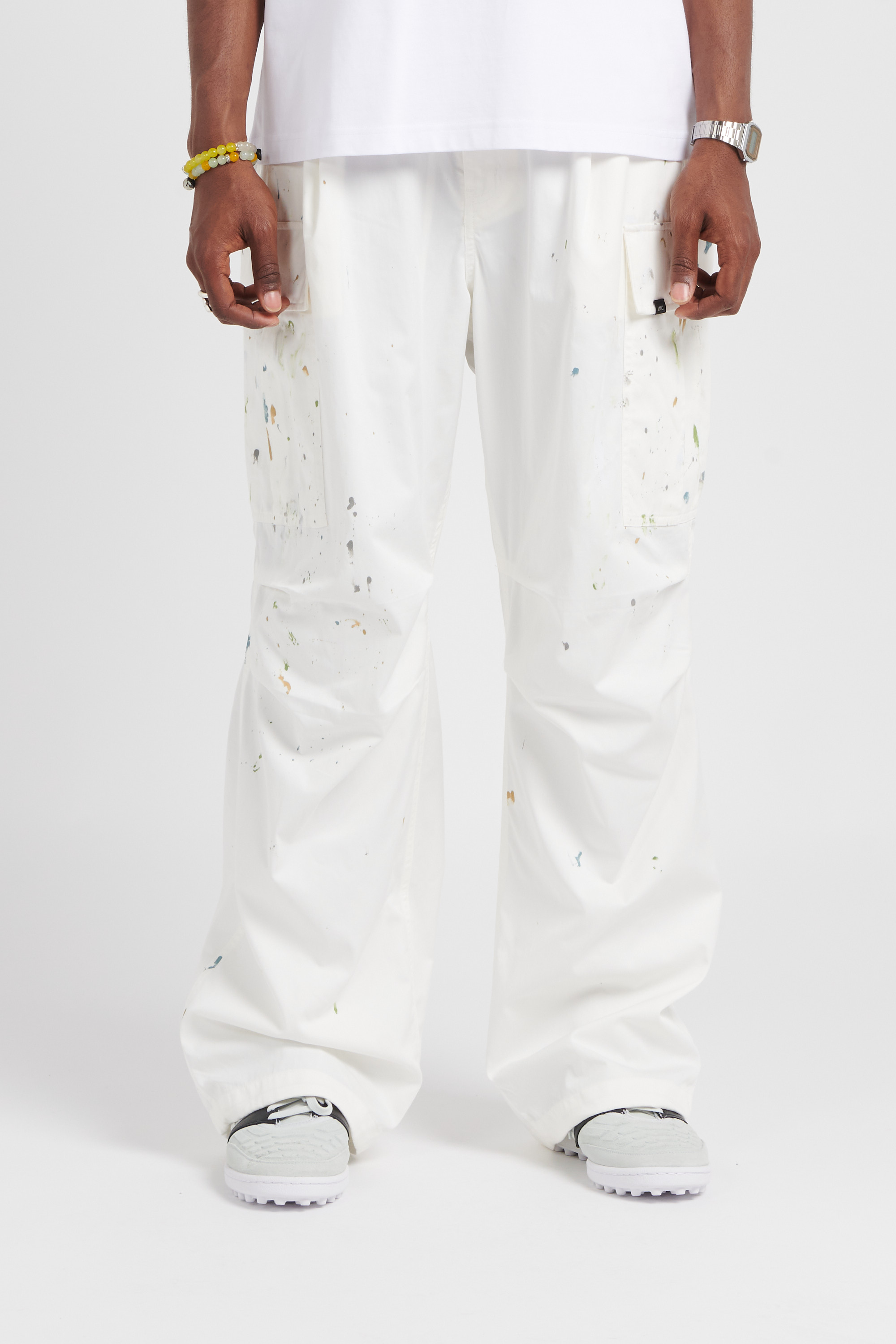Cargo pants White