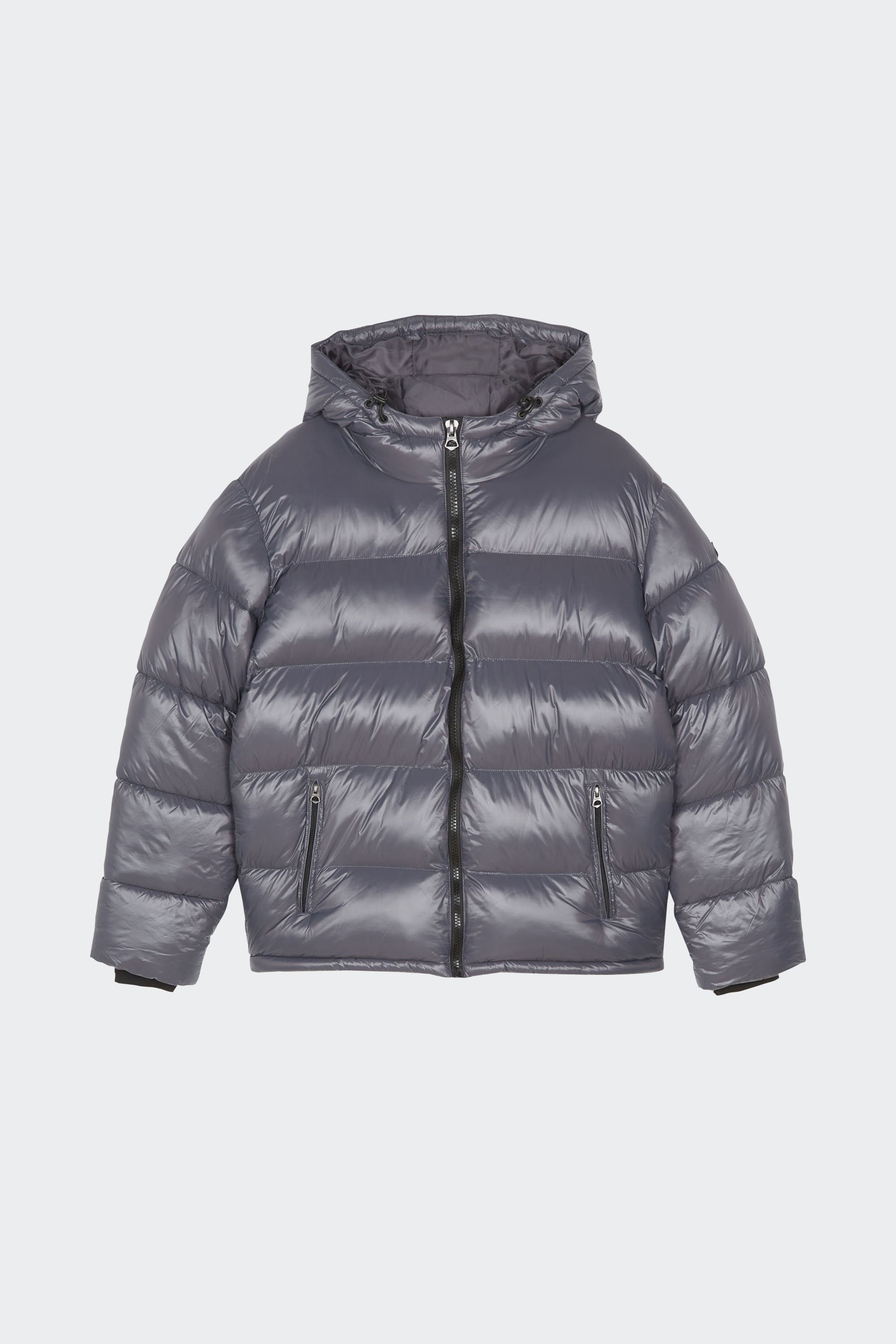 puffer coat | Silver by SCHOTT puffer coat Silver