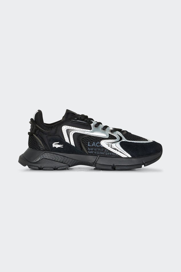 Basket noir lacoste online