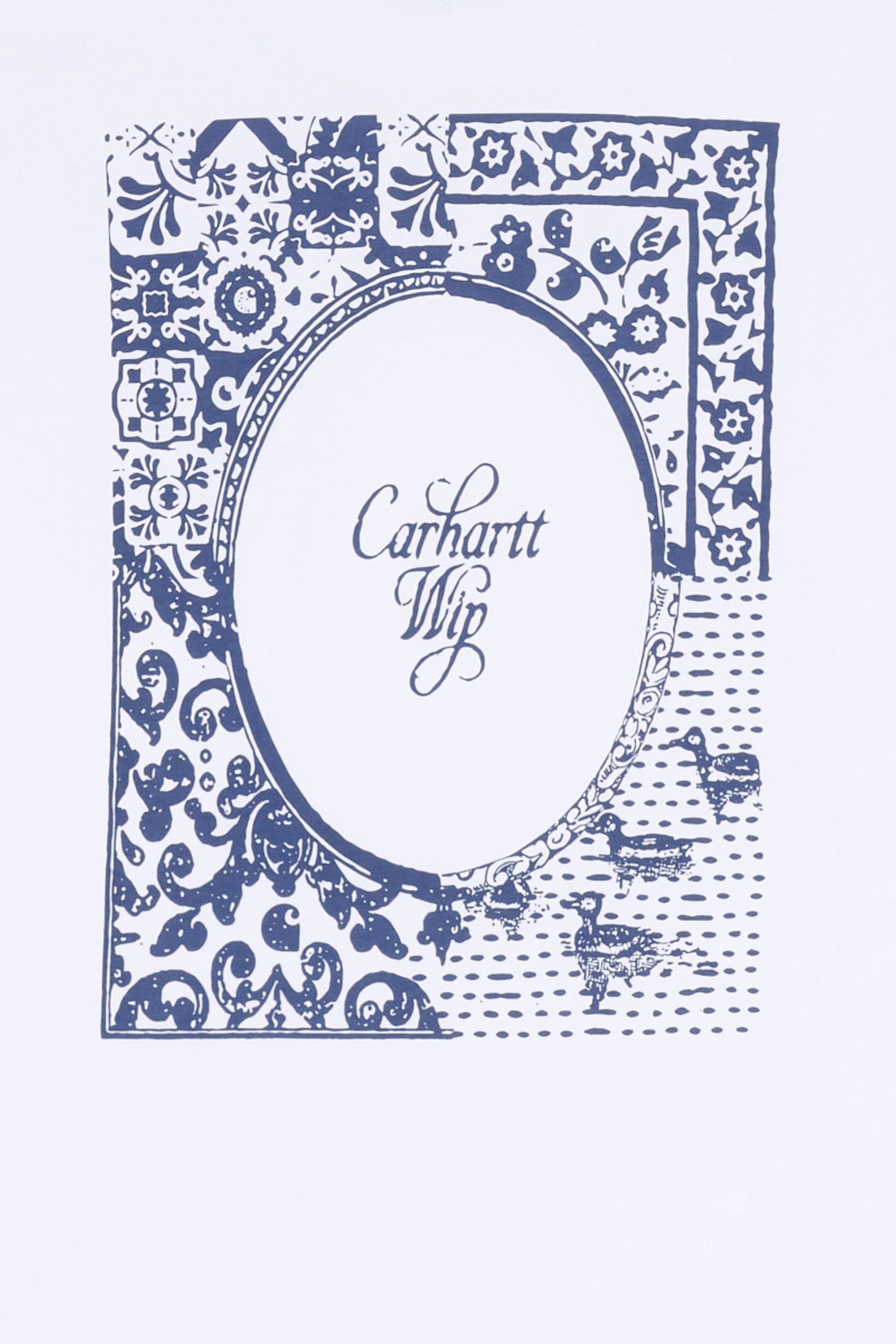 Regular-fit round-neck cotton T-shirt White