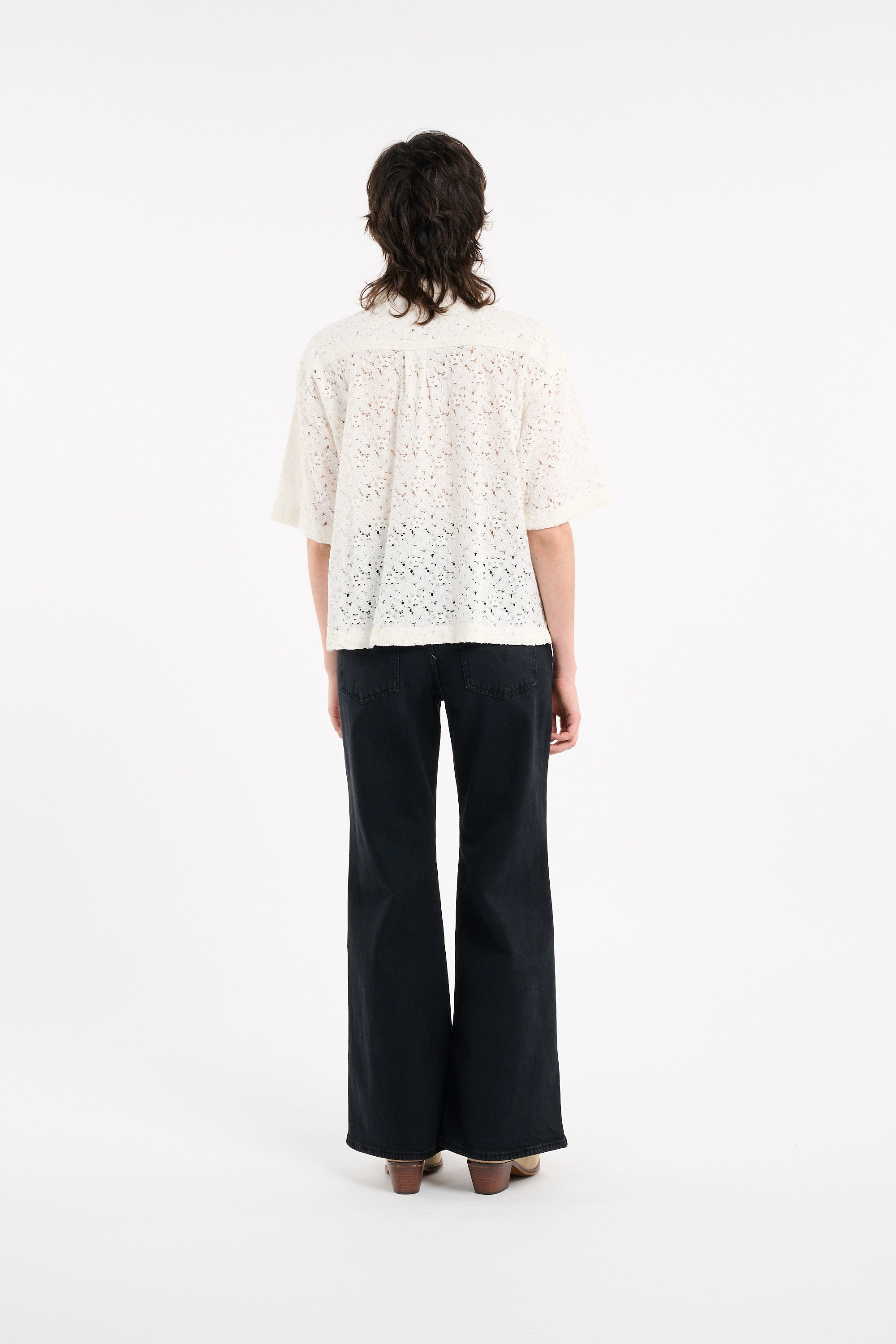 Cotton blend shirt | White LEVI'S Women