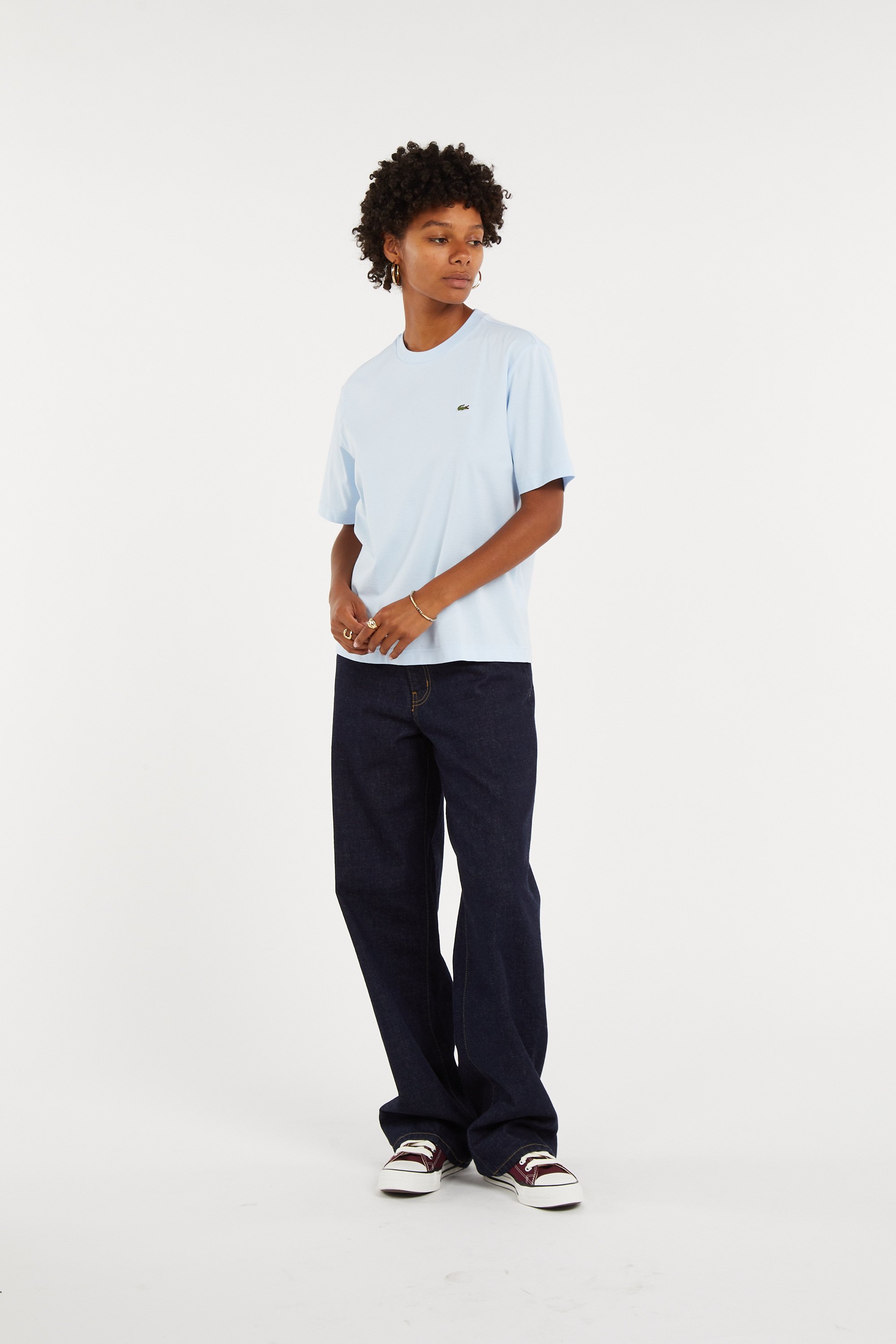 T-shirt LACOSTE Bleu