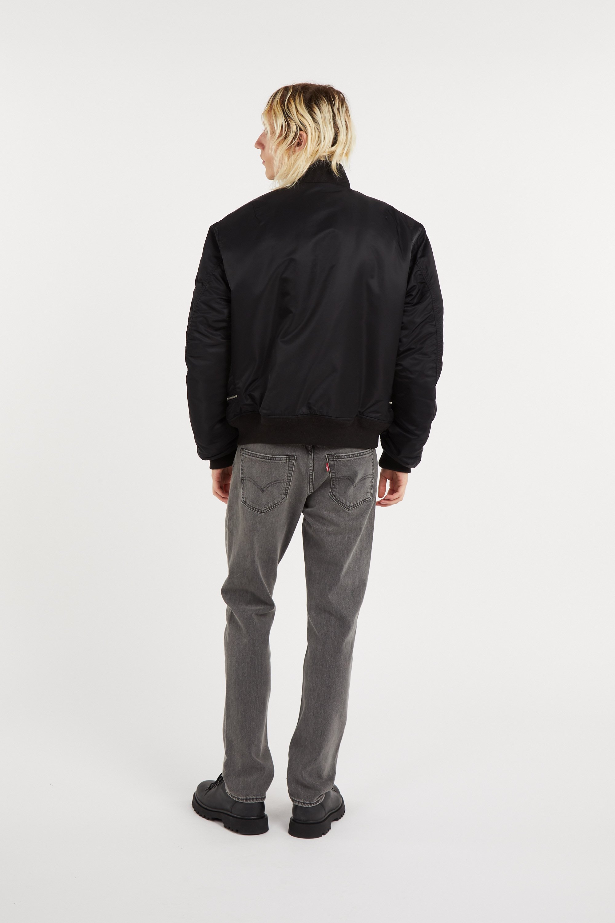 Bomber jacket | Black SCHOTT Men