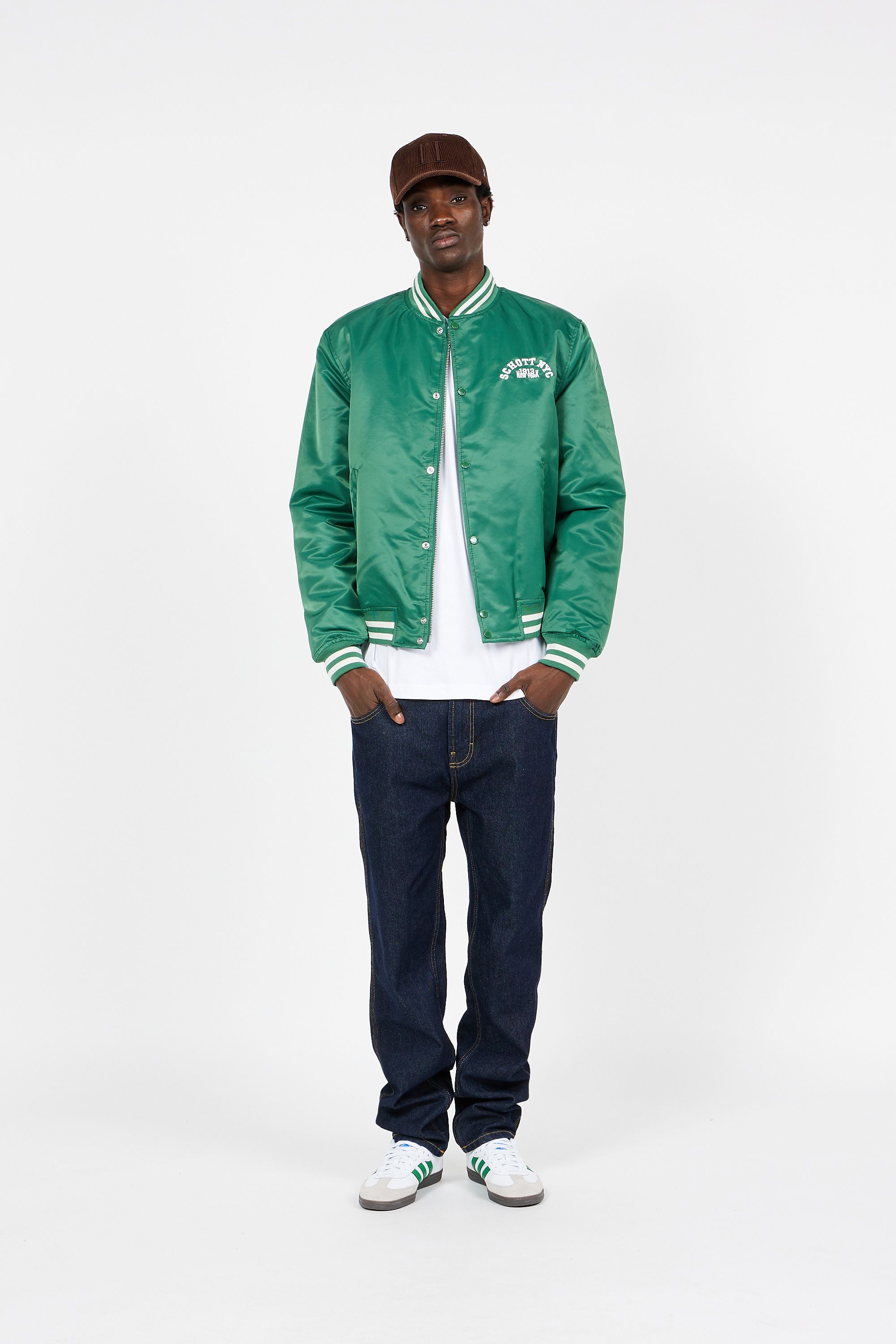 Bombers cheap schott vert