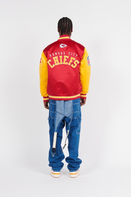MITCHELL & NESS Bomber Rouge