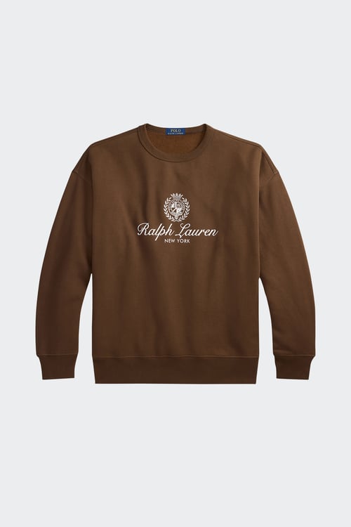 Polo - Sweatshirt - Taille L Marron