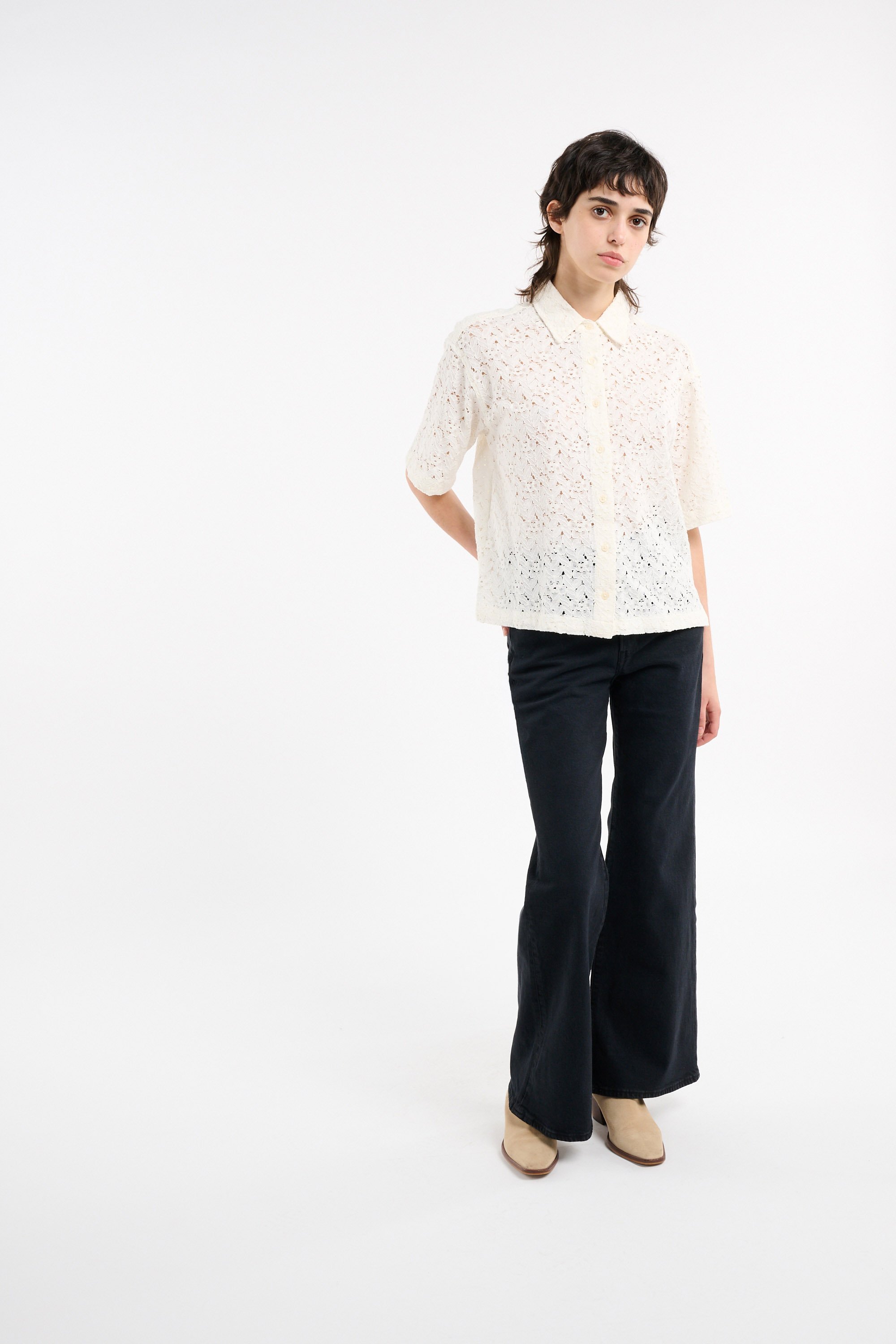 Cotton blend shirt LEVI'S White