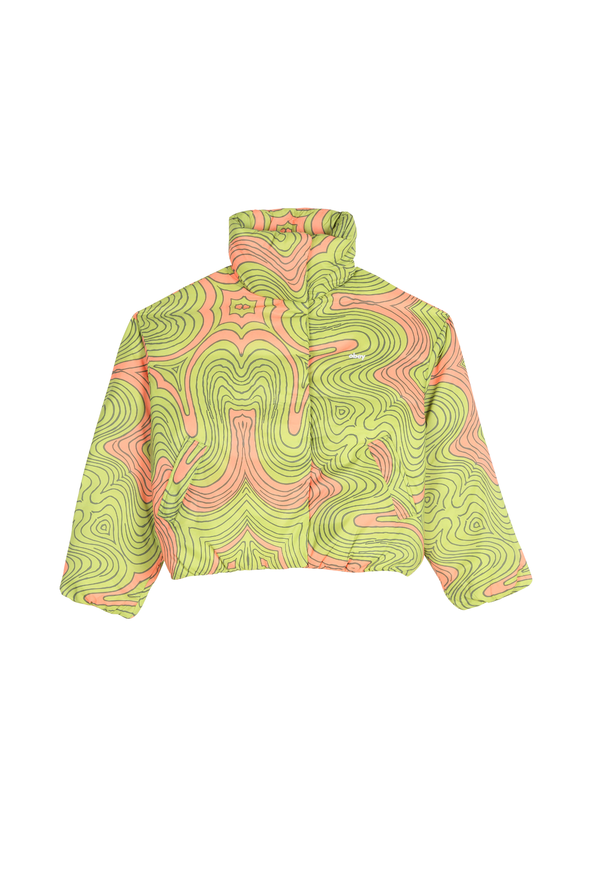 puffer coat Green