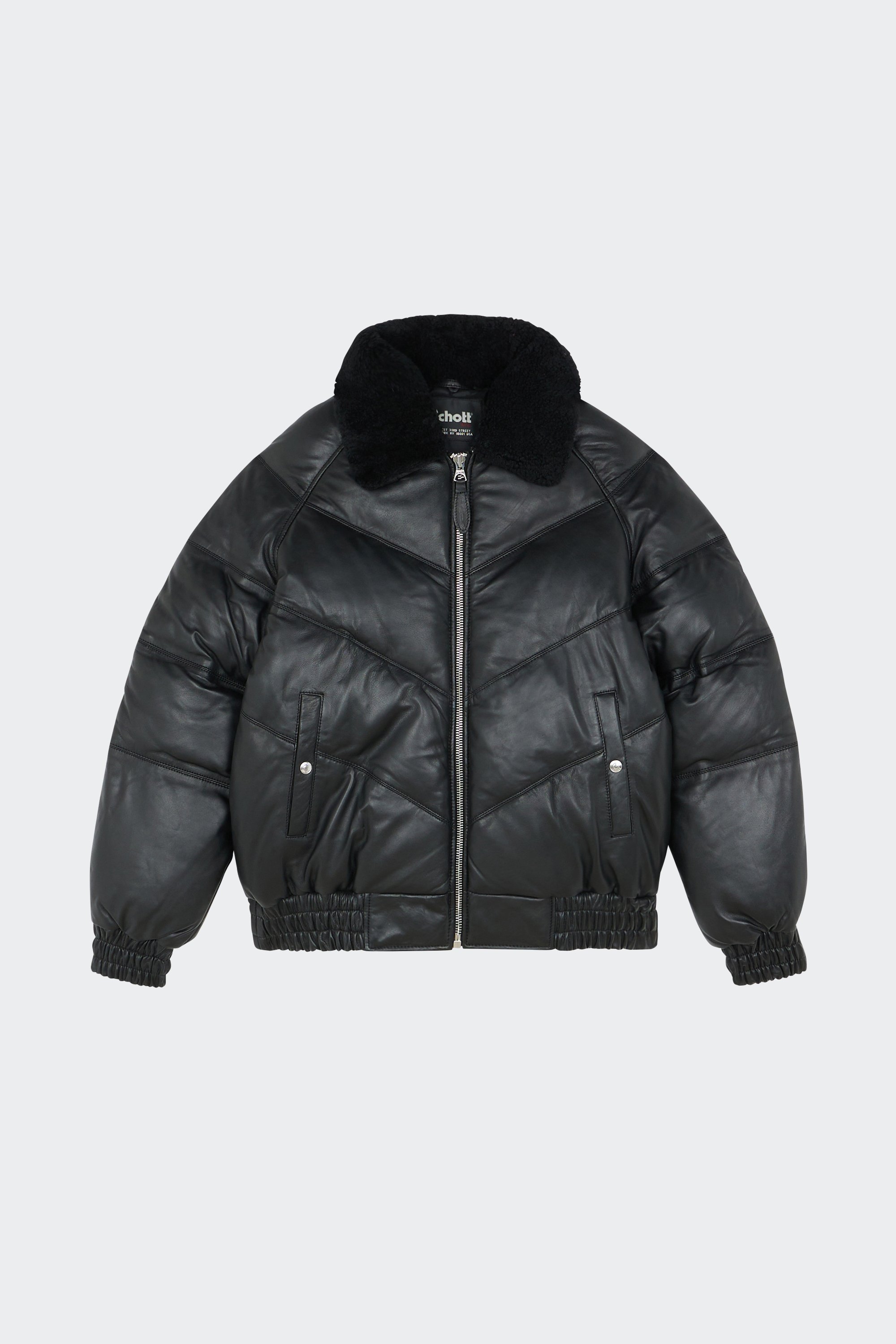 Jacket | Black by SCHOTT Jacket Black