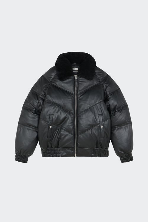 SCHOTT Veste Noir