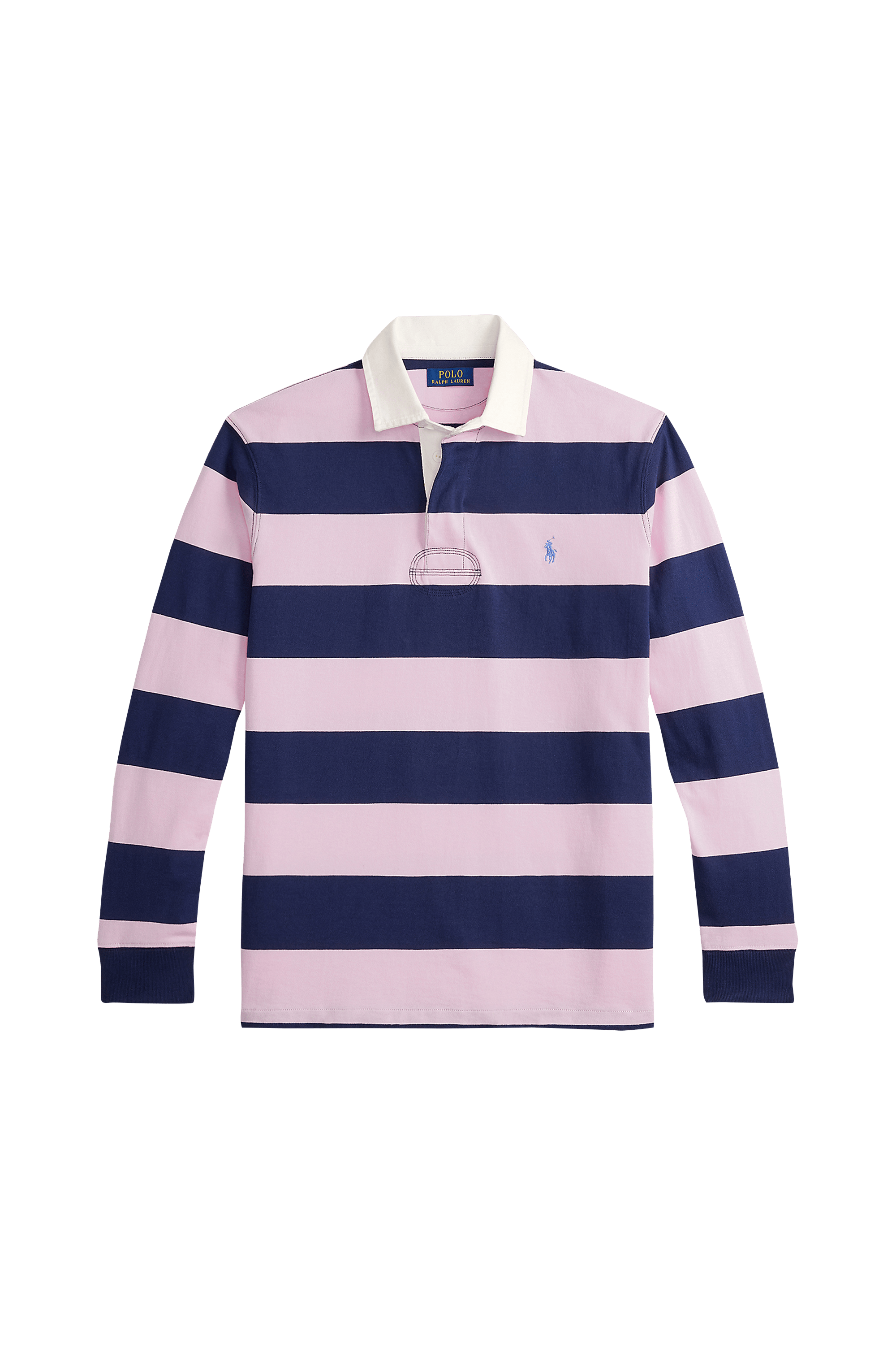 Polo The Iconic Rugby Shirt Carmel pink/newport navy