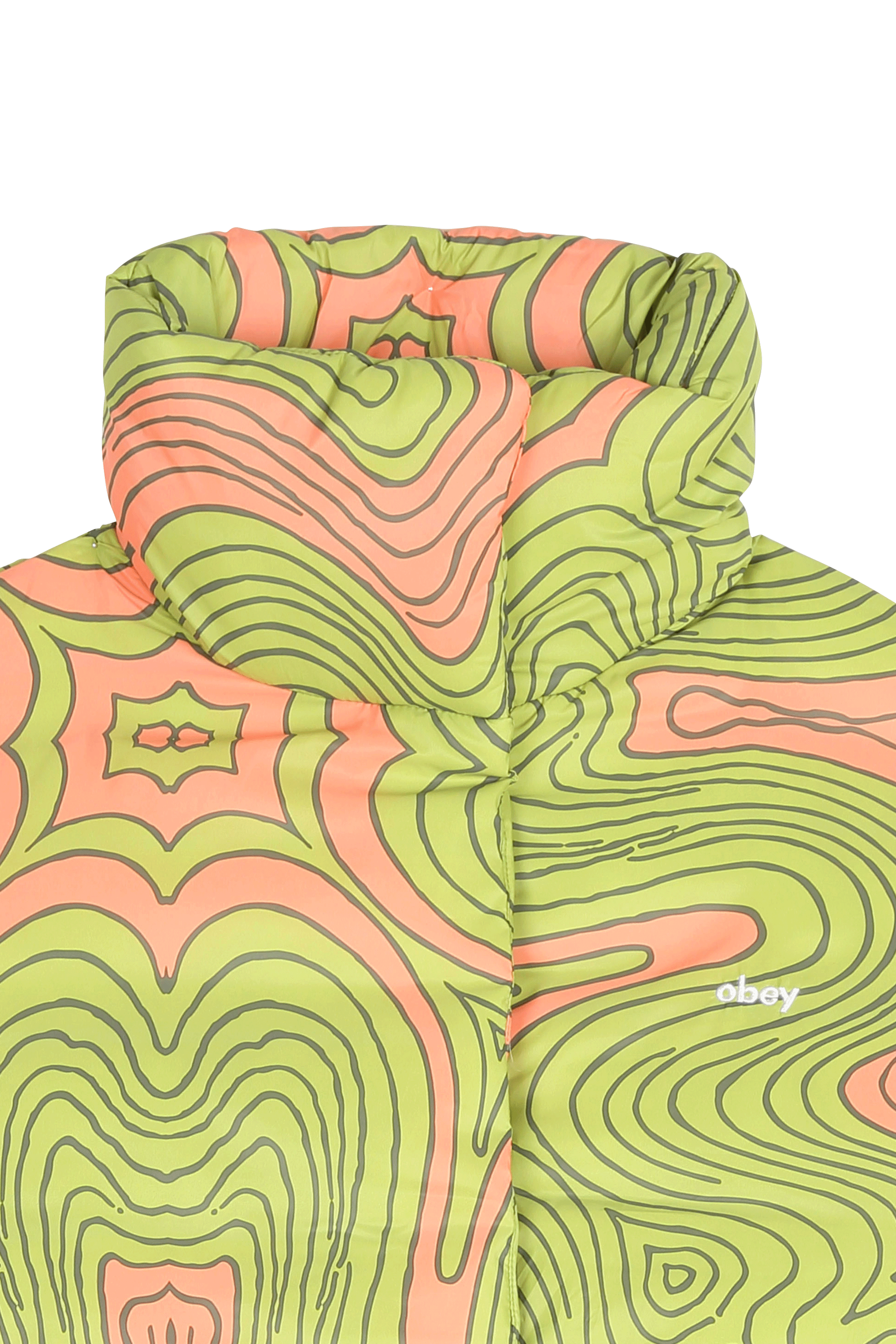 puffer coat Green