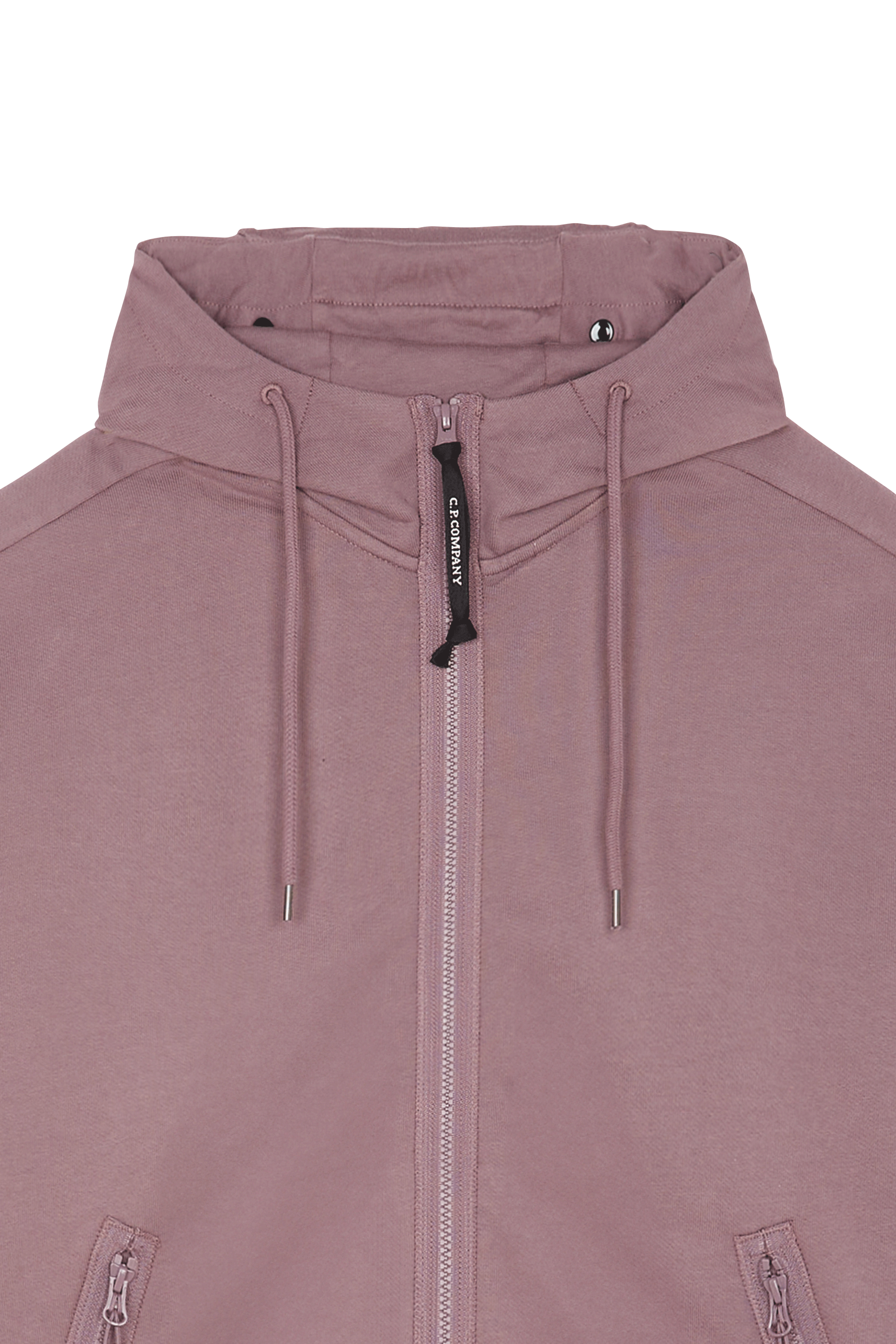 Hoodie zippée Marron