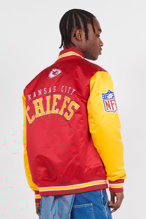 MITCHELL & NESS Bomber Rouge