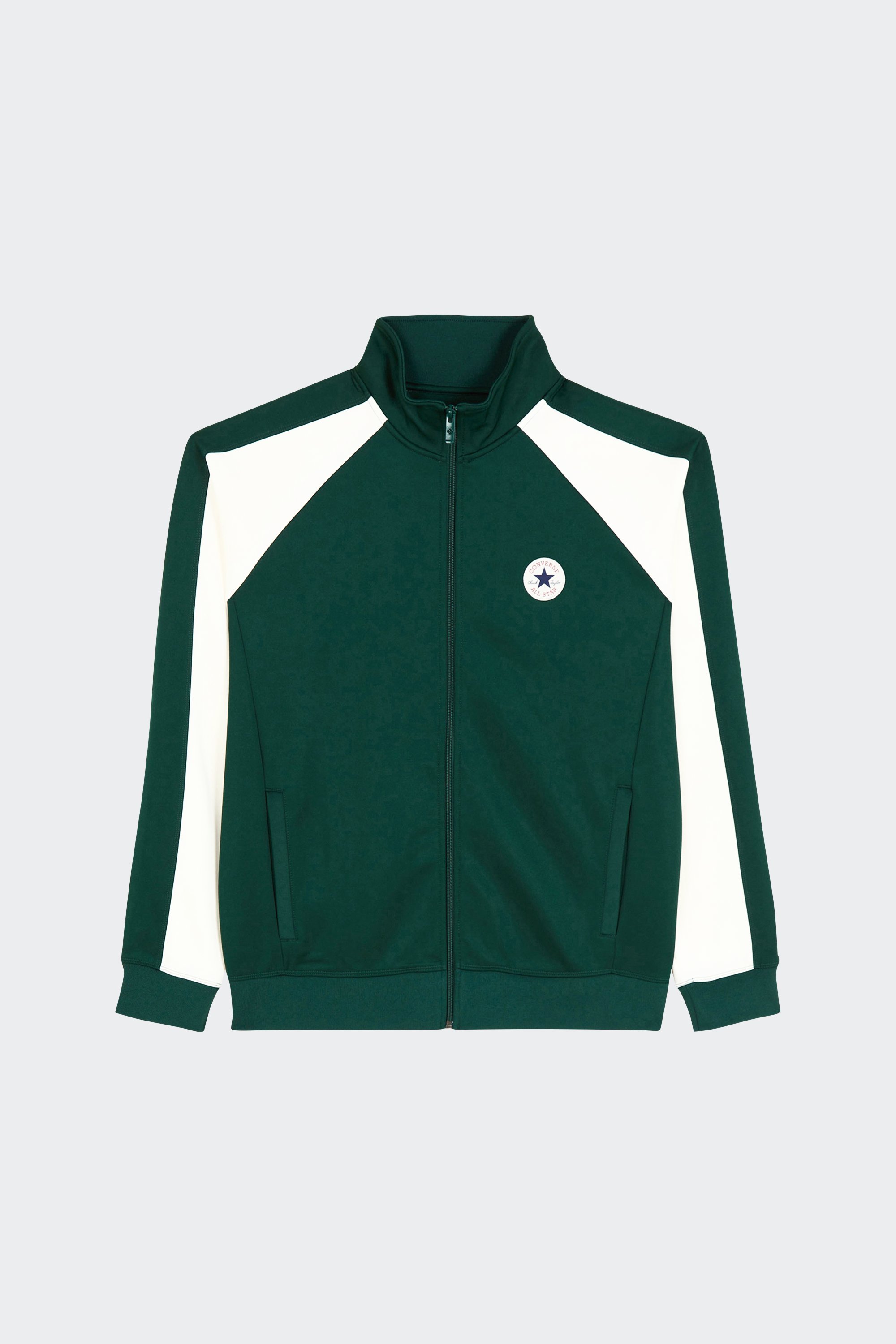 Jacket Retro chuck blocked track jacket Green Converse - Men Jacket Retro chuck blocked track jacket Green Converse - Men