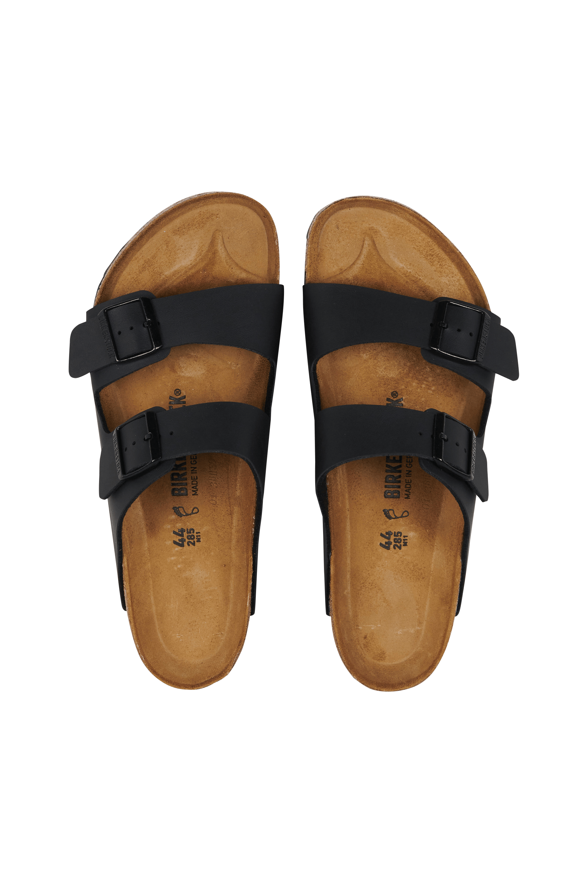 Sandales plates Noir