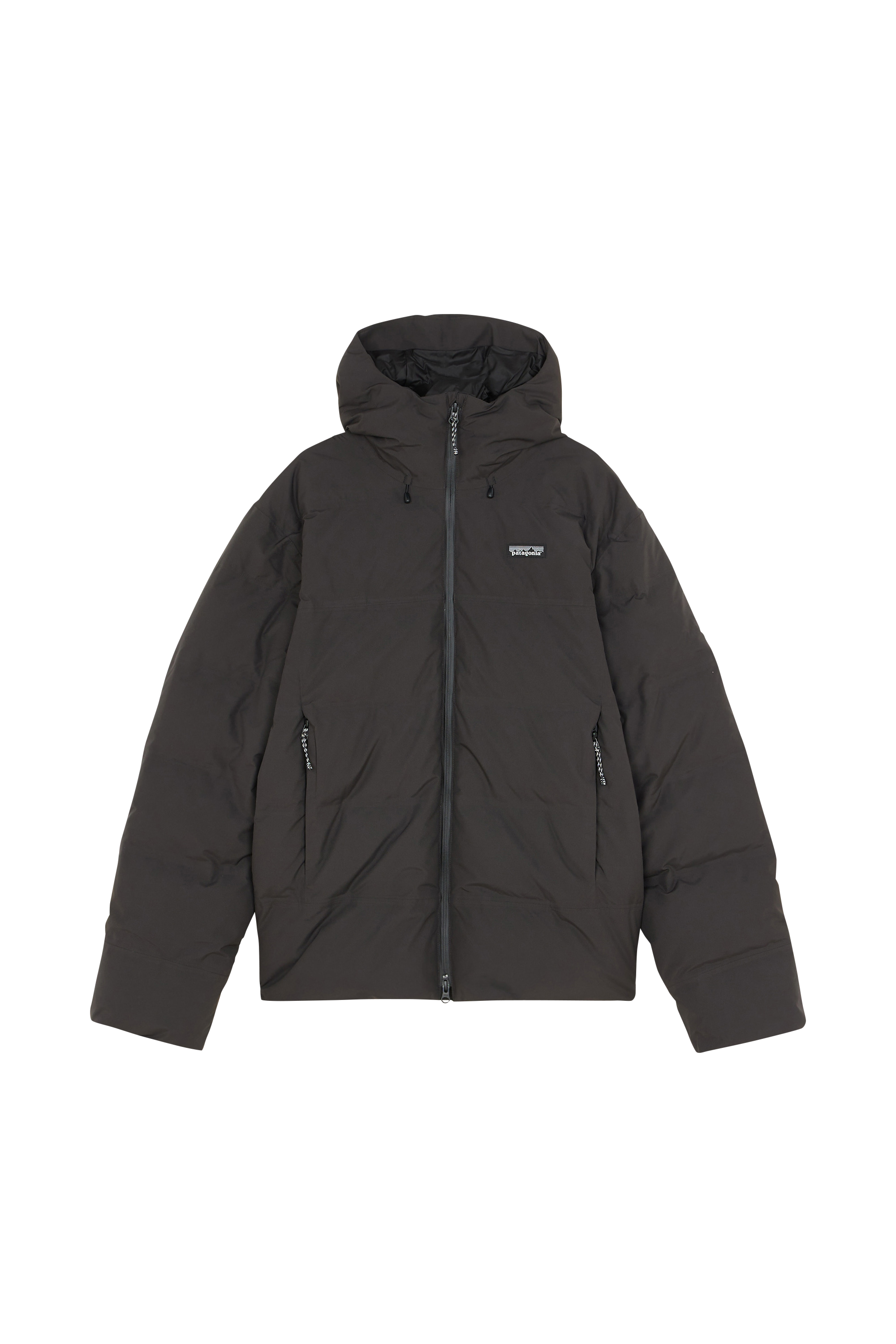 Lightweight quilted padded jacket with high neck Black