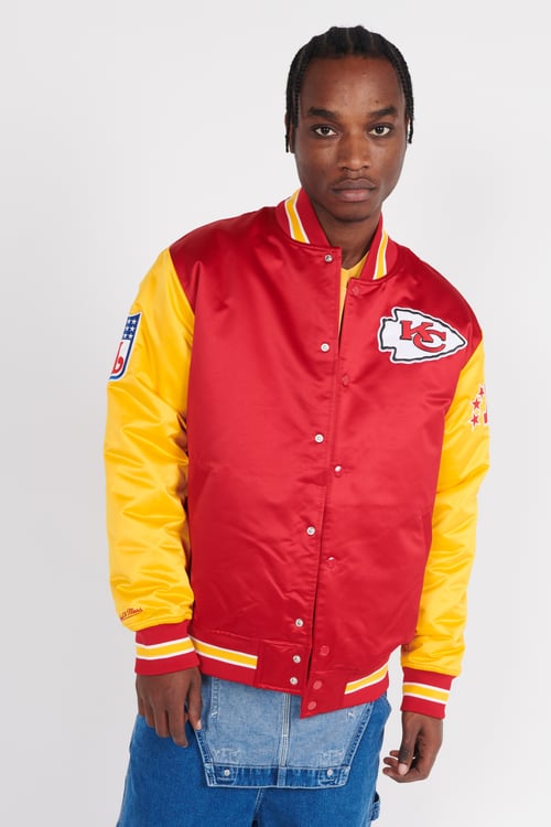 MITCHELL & NESS Bomber Rouge