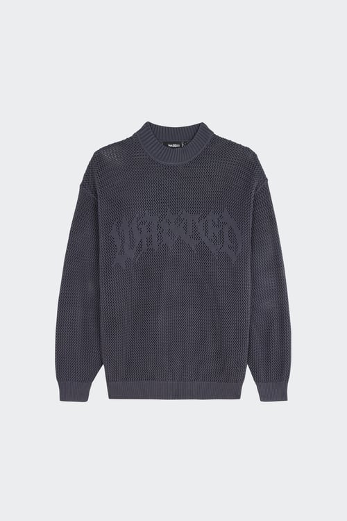 Wasted - Pull - Taille M Bleu homme