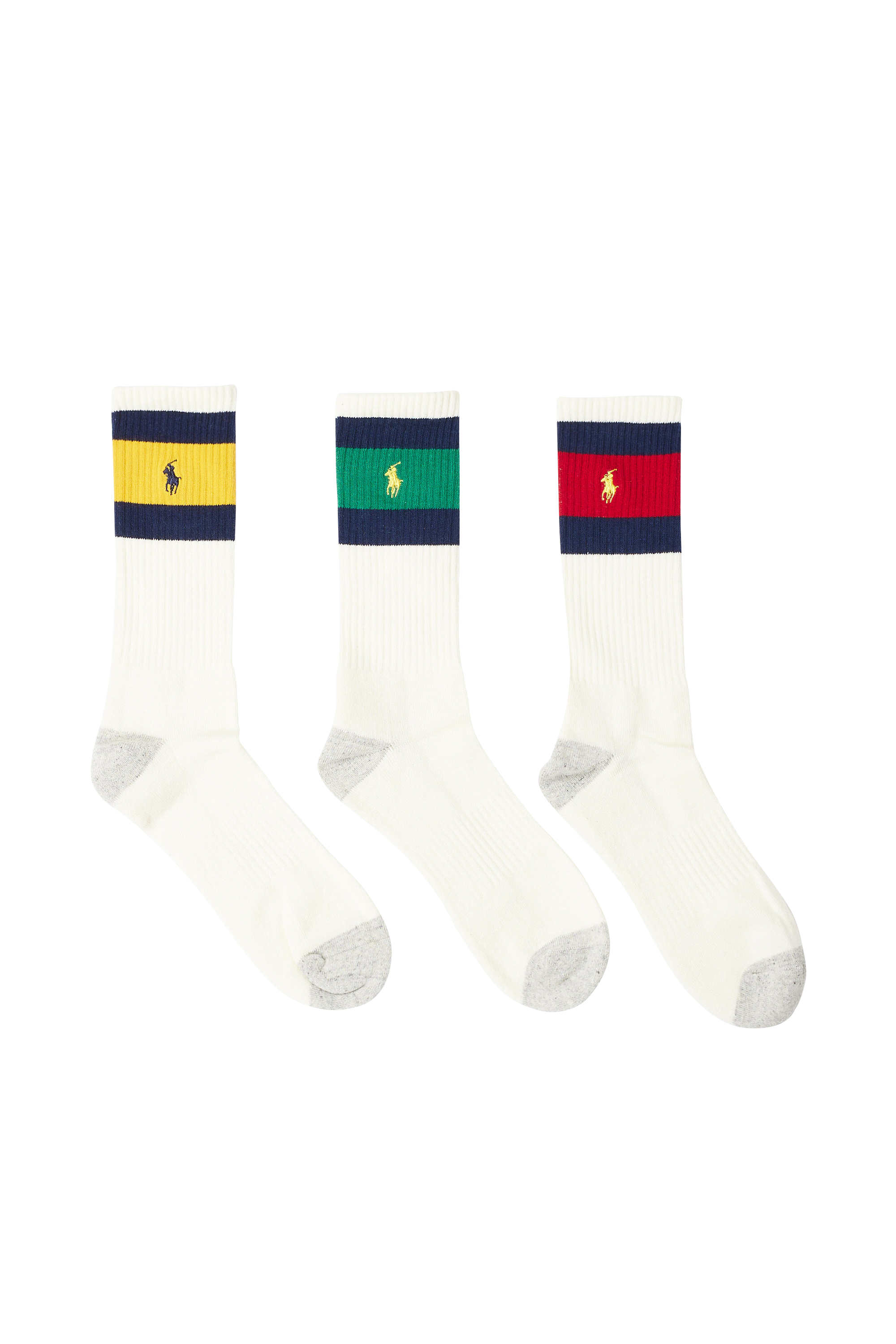 Set of 3 pairs of socks White