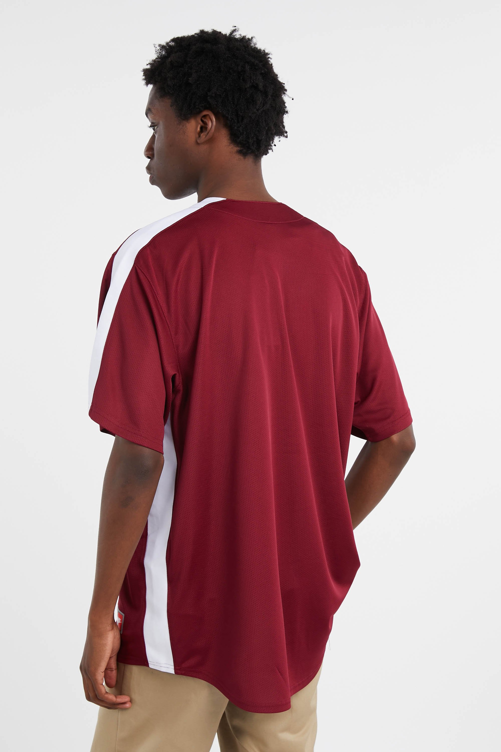 Chemise de Baseball | Rouge by NIKE MLB Chemise de Baseball Rouge