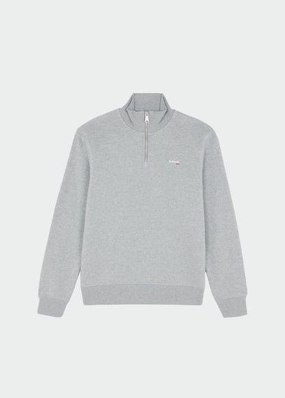 Sweats zippés gris homme Taille XL Sweats zippés gris homme Taille XL
