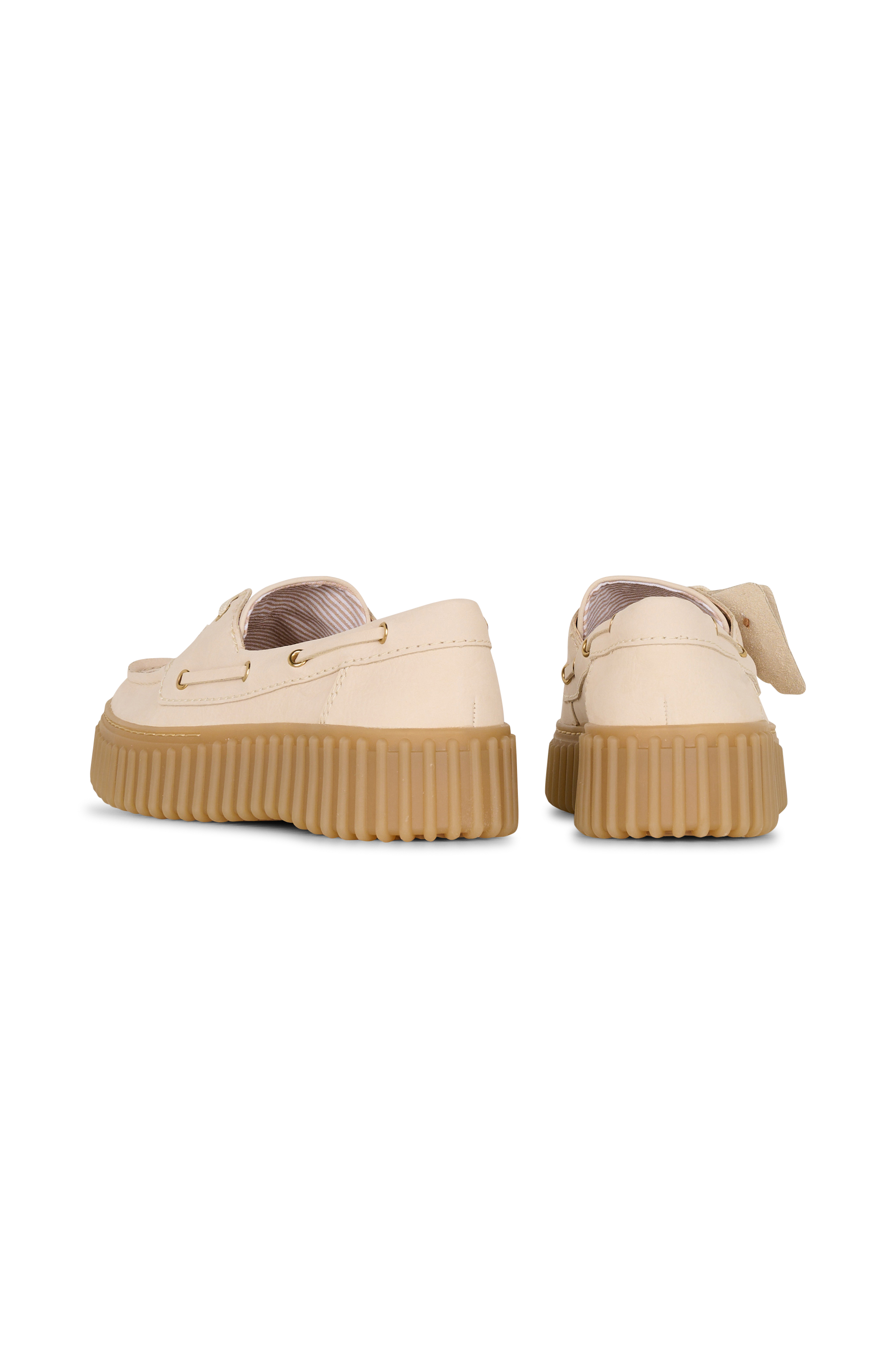 Chaussures bateau Beige