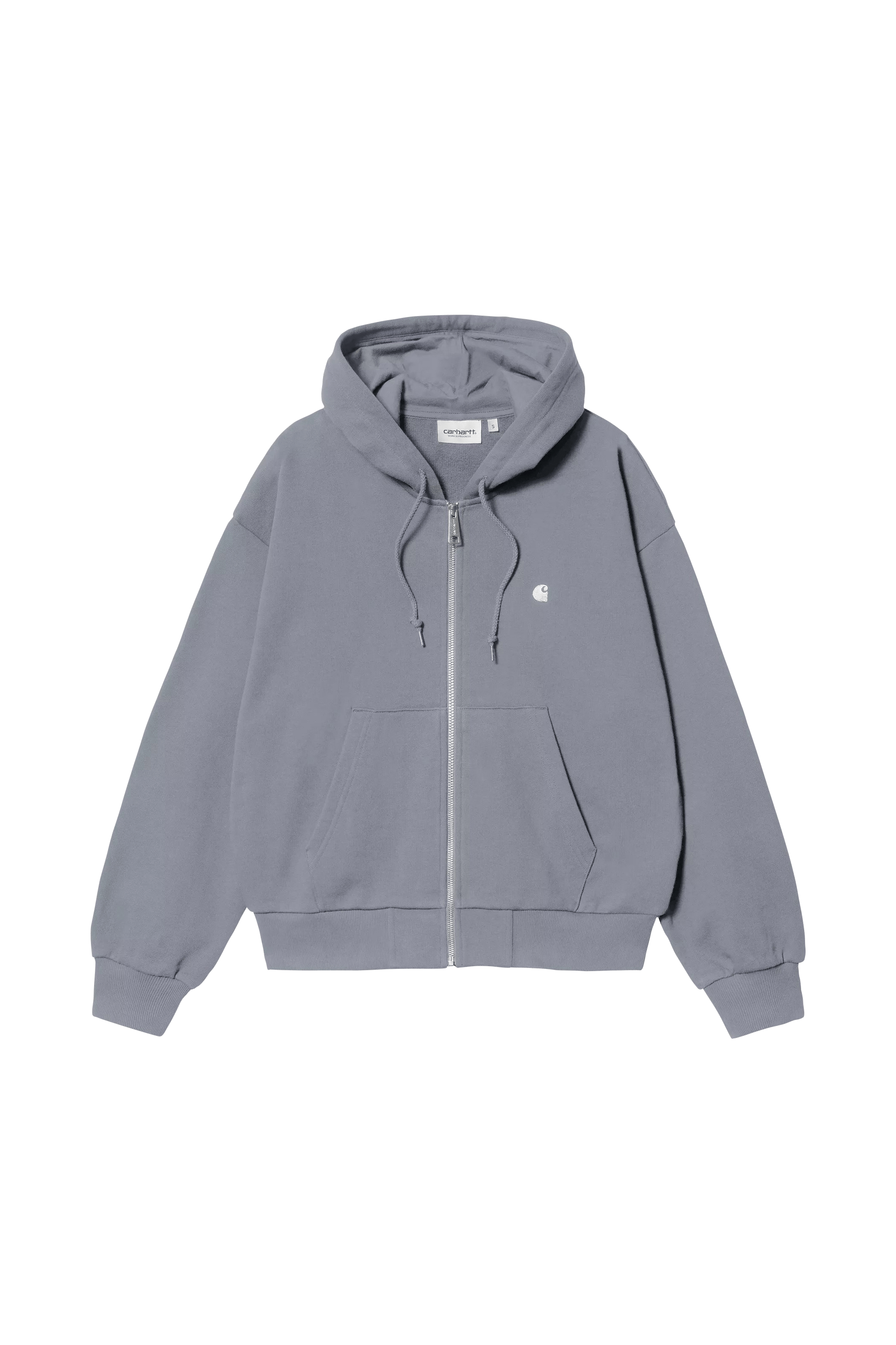 Hoodie W' Hooded Casey Jacket Shady blue - silver