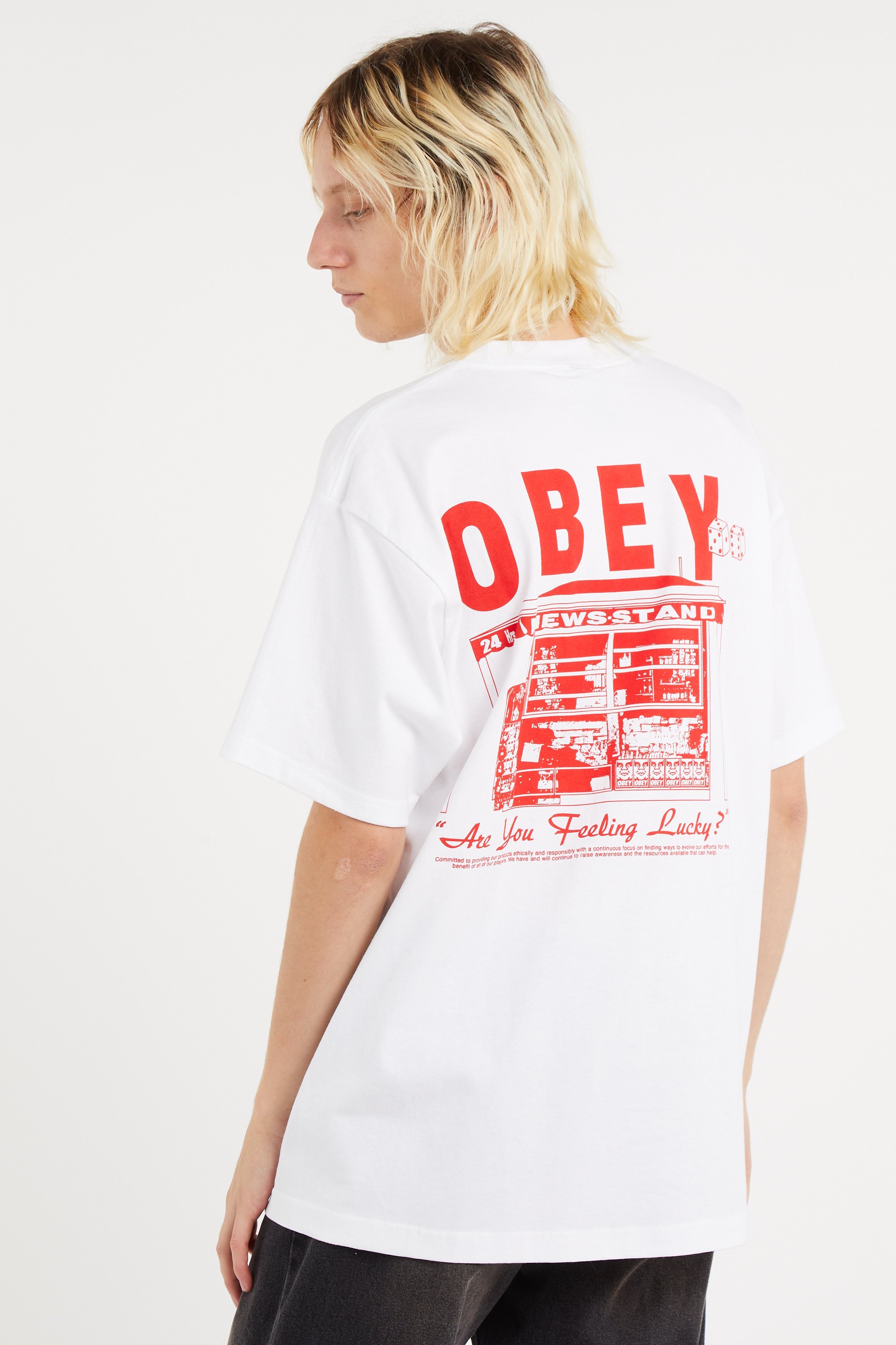 T-shirt | Blanc OBEY Homme