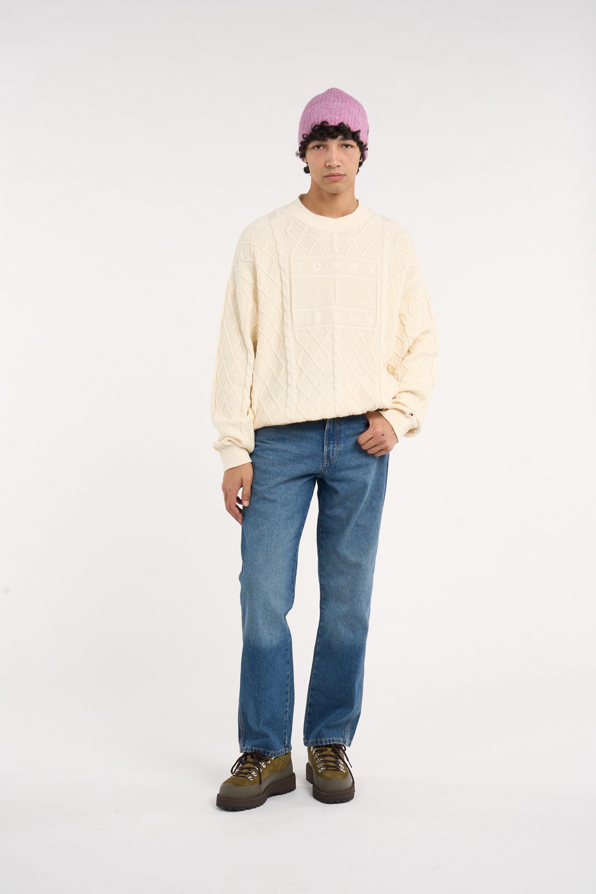 Sweater TOMMY JEANS Beige