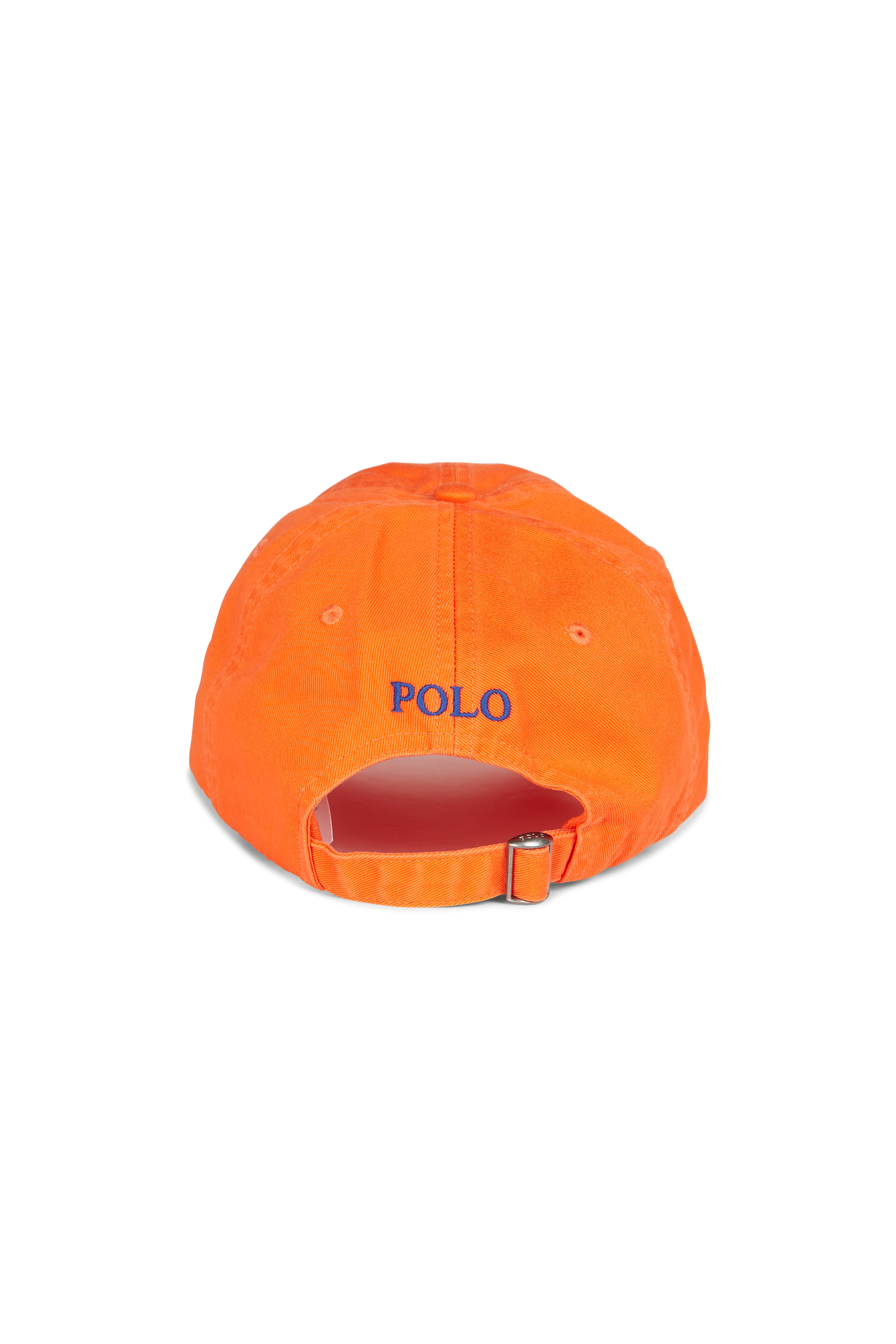 Casquette avec logo brodé en coton Orange