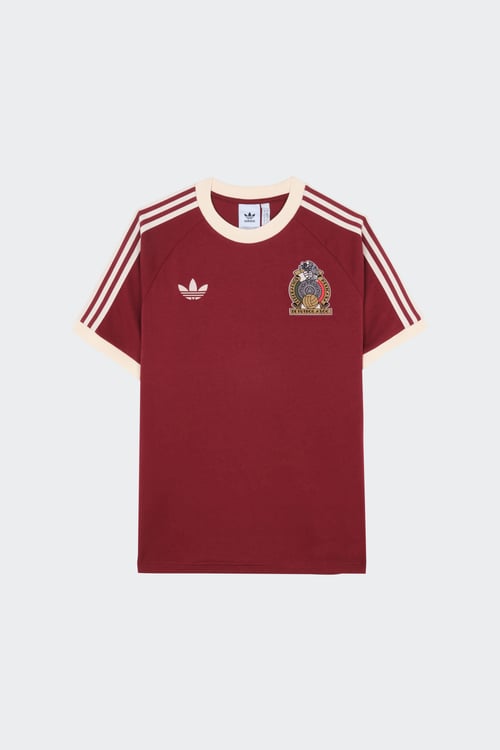 T shirt top adidas homme rouge