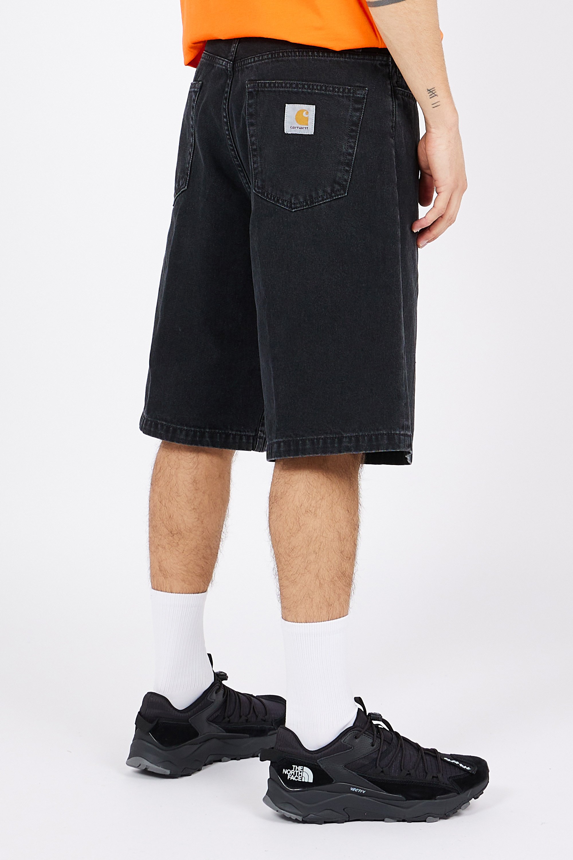 Cargo Pants Short Jean Troué Homme Engineering Jean Skinny Noir