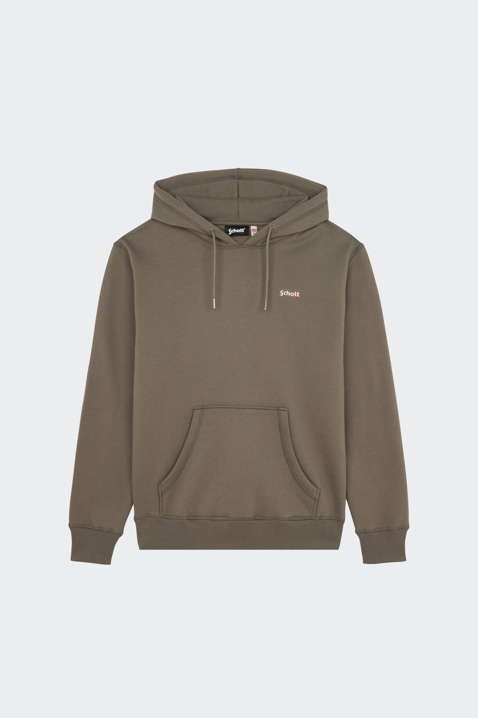 Hoodie | Green by SCHOTT Hoodie Green