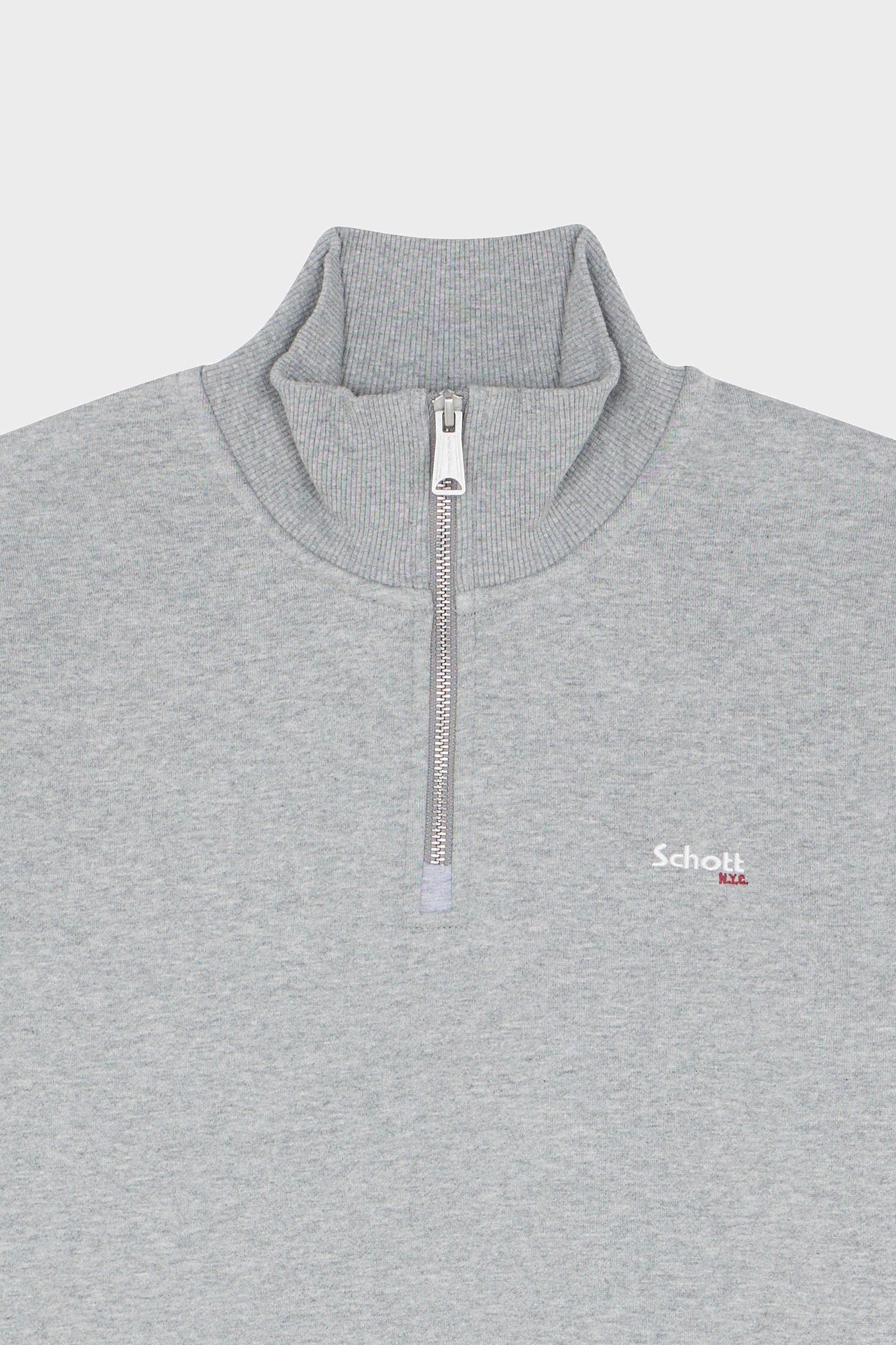 Sweatshirt | Grey by SCHOTT Sweatshirt Grey