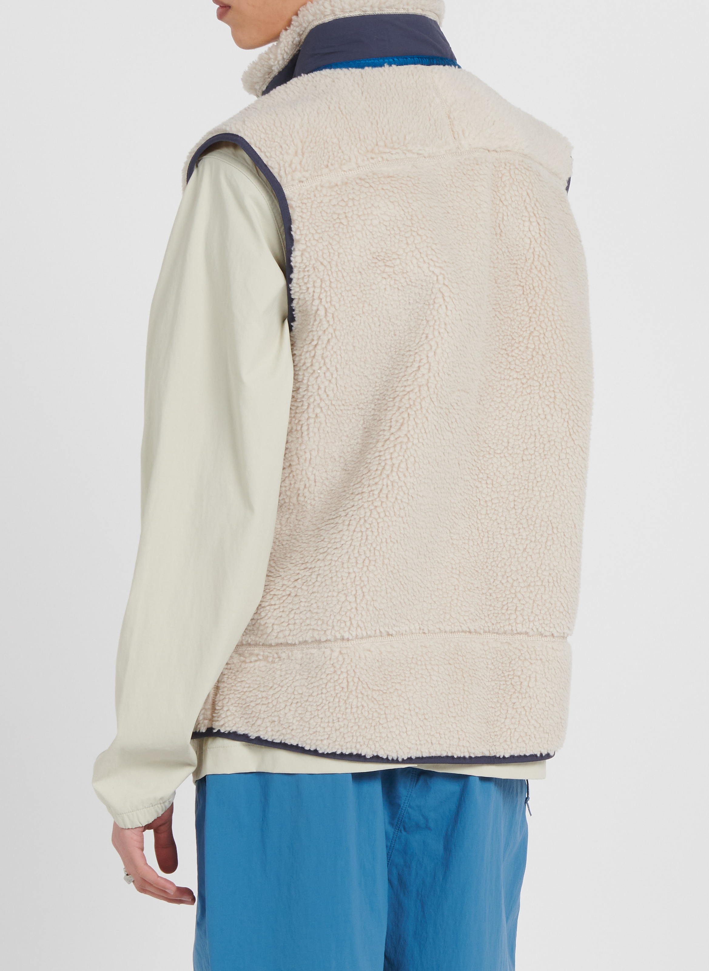 Gilet sans manches en sherpa | Beige PATAGONIA Homme
