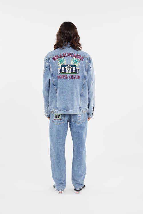 BILLIONAIRE BOYS CLUB Veste en jean Bleu