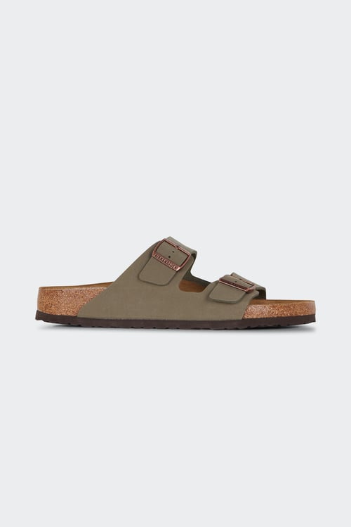 Sandales plates - Taille 43 Kaki