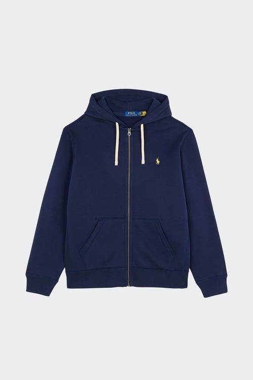 POLO RALPH LAUREN Hoodie zippé Bleu