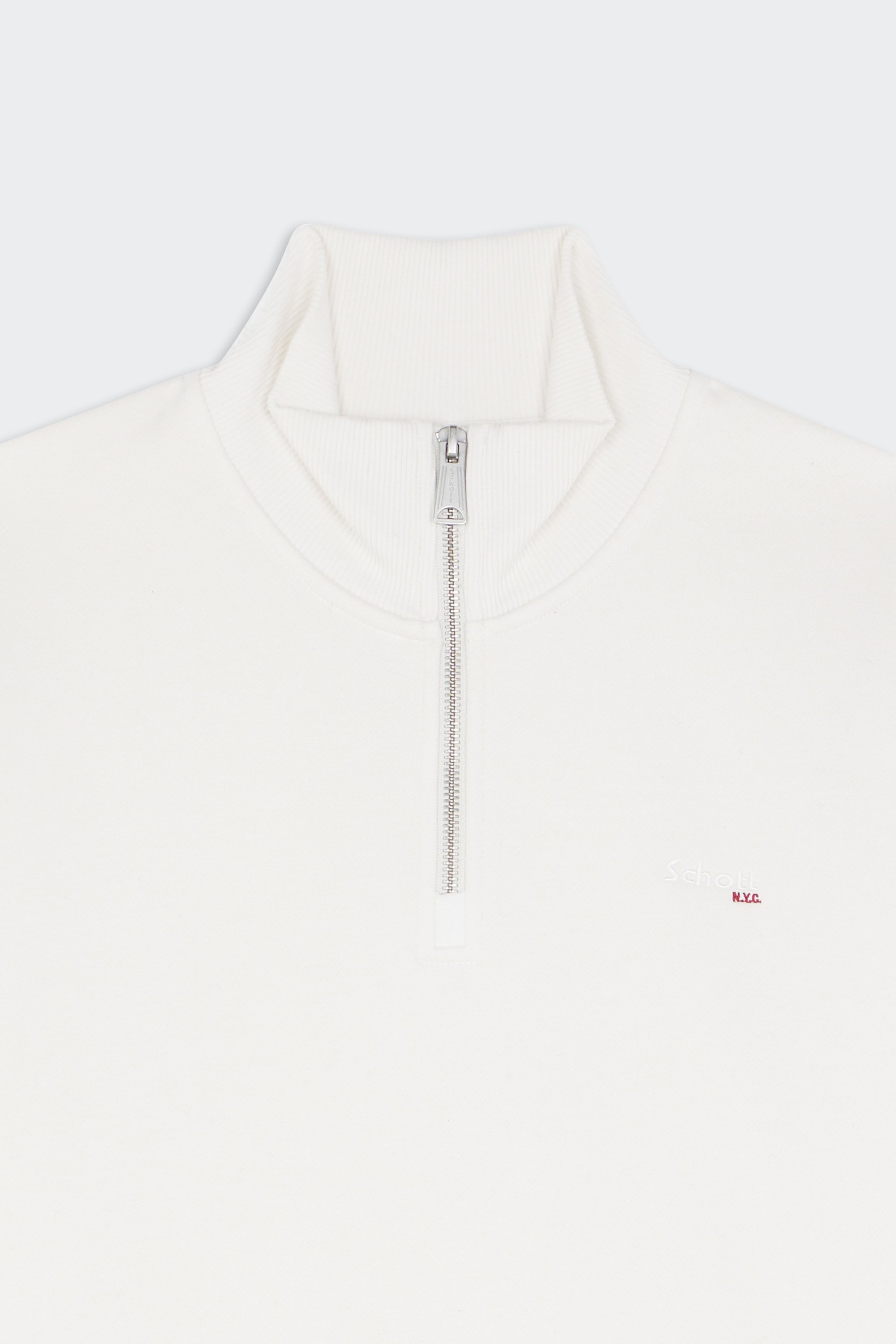 Sweatshirt | Beige by SCHOTT Sweatshirt Beige